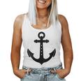 Nautical Anchor Cute For Sailors Boaters & Yachting_4 Women Tank Top