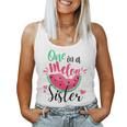 One In A Melon Sister Summer Birthday Party Matching Family Women Tank Top