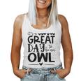 Owls School Sports Fan Team Spirit Great Day Women Tank Top