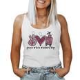 Peace Love Sisters Trip 2023 Vacation Travel Sisters Weekend Women Tank Top Basic Casual Daily Weekend Graphic