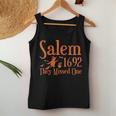 1692 They Missed One Salem Halloween Distressed Women Tank Top Personalized Gifts