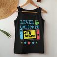 4Th Grade Level Unlocked Gamer First Day Of School Boys Women Tank Top Funny Gifts
