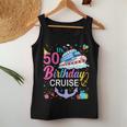 50Th Birthday Cruise 50 Years Old Birthday Cruising Crew Women Tank Top Unique Gifts
