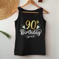 90Th Birthday Squad 90 Year Old Confetti Birthday Men Women Tank Top Unique Gifts