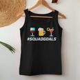 Alcohol Is A Solution Vodka Rum Gin Whiskey Beer Drinking Women Tank Top Unique Gifts