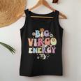 August September Birthday Groovy Astrology Zodiac Sign Virgo Women Tank Top Funny Gifts