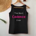 The Best Cadence Ever Quote For Named Cadence Women Tank Top Unique Gifts