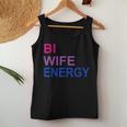 Bi Wife Energy Bisexual Bi Pride Women Tank Top Unique Gifts