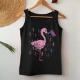 Bisexual Flag Flamingo Lgbt Bi Pride Stuff Animal Women Tank Top Unique Gifts