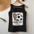 Bleached Soccer Game Day Vibes Soccer Mom Game Day Season Women Tank Top Funny Gifts