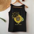 Choose Kind Sunflower Deaf Asl American Sign Language Women Tank Top Unique Gifts
