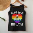 Christian Gods Love Is Fully Lgbt Flag Gay Pride Month Women Tank Top Unique Gifts