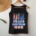 Coast Guard Mom Usa Flag Military For Mom Women Tank Top Unique Gifts