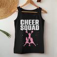 Cool Cheer Squad For Women Mom Girls Cheerleader Cheer Flyer Women Tank Top Weekend Graphic Funny Gifts
