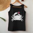 Crab Ocean Wine Cruise Vacation Lovers Drinking Women Tank Top Funny Gifts