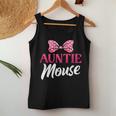 Cute Auntie Mouse Niece Nephew Aunt Women Tank Top Unique Gifts