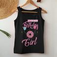 Dad Of The Birthday Girl Donut Daddy Matching Family Women Tank Top Unique Gifts