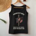Dad By The Grace Of God Vintage For Fathers Day Women Tank Top Unique Gifts