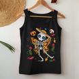 Day Of The Dead Sugar Skull Skeleton Monarch Butterfly Women Tank Top Funny Gifts
