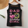 Family Flamingo Matching - Dad Of The Birthday Girl Women Tank Top Unique Gifts