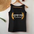 Farmer Wife Material - Farm Marriage Dating For Wife Women Tank Top Unique Gifts