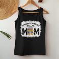 My Favorite Monsters Call Me Mom Messy Bun Happy Halloween Women Tank Top Unique Gifts