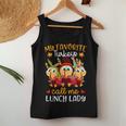 My Favorite Turkeys Call Me Lunch Lady Fall Thanksgiving Women Tank Top Unique Gifts