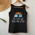 The First Gay Pride Was A Riot Lgbt For Men Women Women Tank Top Unique Gifts