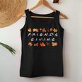 Friendsgiving Fall Autumn Friends & Family Thanksgiving Women Tank Top Funny Gifts