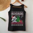 Bichon Frise Christmas Ugly Sweater Dog Lover Xmas Women Tank Top Funny Gifts