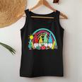 Funny Gnomes Happy First Day Teachers Student Back To School Women Tank Top Weekend Graphic Funny Gifts