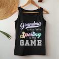 Grandma Is My Name Spoiling Is My Game Special Women Tank Top Funny Gifts