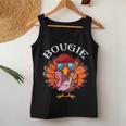 Thanksgiving Turkey Trendy Bougie Fall Vibes Kid Women Tank Top Personalized Gifts