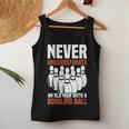Never Underestimate An Old Man With A Bowling Ball Women Tank Top Personalized Gifts