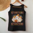 Ghost Ugly Sweater Halloween Christmas Sweater For Women Tank Top Funny Gifts