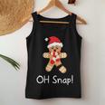 Gingerbread Cute Christmas Oh Snap Women Tank Top Personalized Gifts