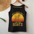 Goat Never Underestimate A Girl With A Goats Women Tank Top Unique Gifts