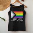 God's Love Is Fully Inclusive Lgbtqia Gay Pride Christian Women Tank Top Unique Gifts