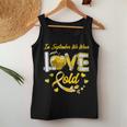 Gold Love In September We Wear Gold Teacher Childhood Cancer Women Tank Top Funny Gifts
