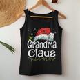Grandma Claus Christmas Lights Family Matching Pajama Women Tank Top Personalized Gifts