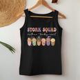 Halloween Stork Squad Mother-Baby Unit Nicu Nurse Costume Women Tank Top Unique Gifts