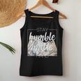 Humble Hustle Hard Hip Hop Clothing Stay Women Tank Top Funny Gifts