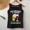 Husband And Wife Drinking Buddies For Life Women Tank Top Funny Gifts