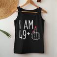 I Am 49 Plus 1 Middle Finger Funny 50Th Womens Birthday Women Tank Top Weekend Graphic Unique Gifts