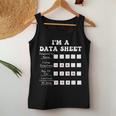 I'm A Data Sheet Behavior Analvst Special Education Teacher Women Tank Top Unique Gifts