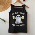 I'm Just Here For The Boos Ghost Halloween Beer Lover Women Tank Top Unique Gifts