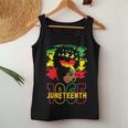 Junenth Celebrating 1865 Awesome Messy Bun Black Women Women Tank Top Basic Casual Daily Weekend Graphic Funny Gifts