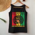 Junenth Is My Independence Day Black Women Afro Melanin Women Tank Top Basic Casual Daily Weekend Graphic Funny Gifts