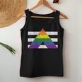 Lgbt Straight Gay Ally Pride Flag For Hetero Men Women Women Tank Top Unique Gifts