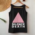 Lgbtq Gay Pride Equality Silence Death Women Tank Top Unique Gifts